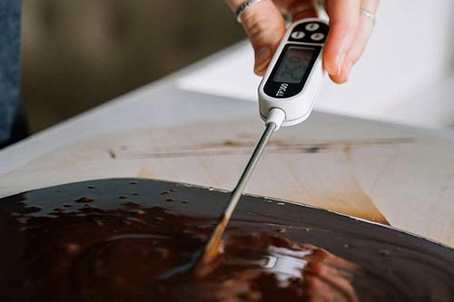 chocolate making tools for chocolatier thermometer