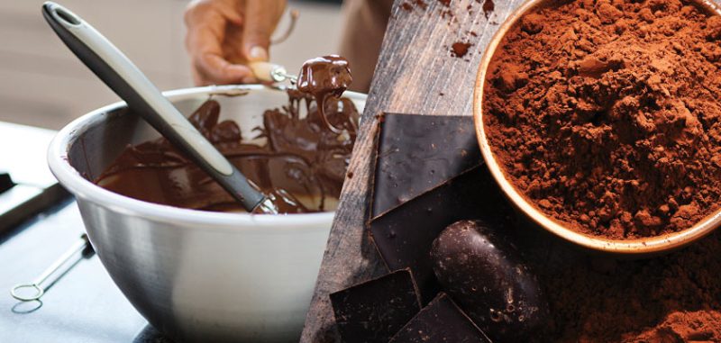how to make dark chocolate from cocoa powder