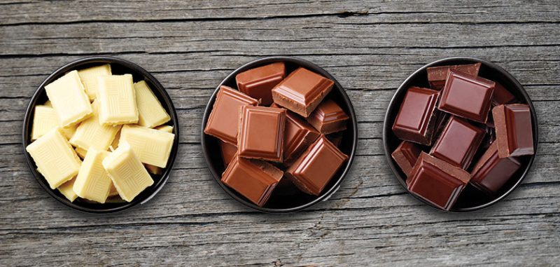 Dark Chocolate vs. Milk Chocolate vs. White Chocolate / Nutrition