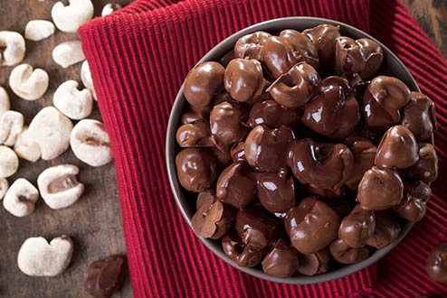 chocolate coating machines vs hand panning