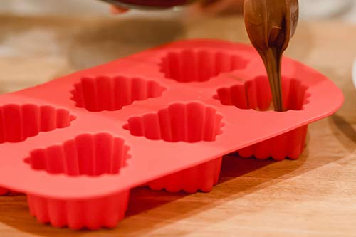 silicone chocolate making moulds are good for budget conscious makers