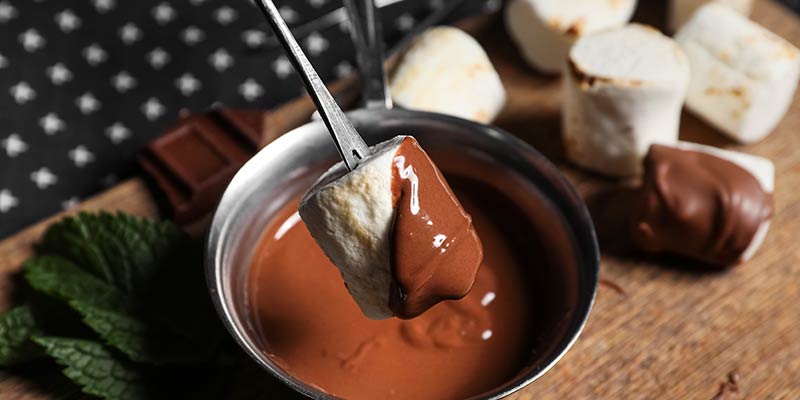 Professional dipping tools for chocolate